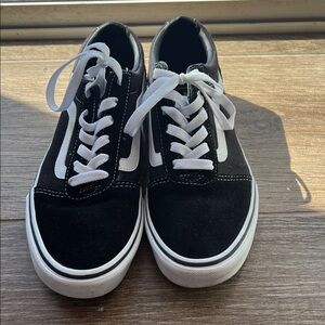 Vans Black and White Sneakers